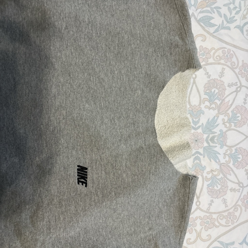 Nike Heather Gray Crewneck Sweatshirt